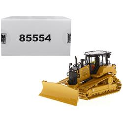 85554 Cat Caterpillar D6 Xe Lgp Track Type Tractor Dozer With Vpat Blade & Operator High Line Series 1-50 Diecast Model