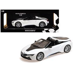 155027031 2018 Bmw I8 Roadster Metallic White Limited Edition To 504 Pieces Worldwide 1-18 Diecast Model Car