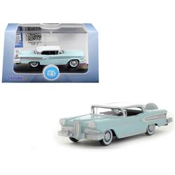 87ed58005 1958 Edsel Citation Ice Green With Snow White Top 1-87 Ho Scale Diecast Model Car
