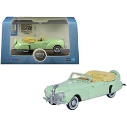 87lc41005 1941 Lincoln Continental Convertible Paradise Green 1-87 Ho Scale Diecast Model Car