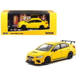T64-016-yl Subaru Wrx Sti S207 Sunrise Yellow 1-64 Diecast Model Car