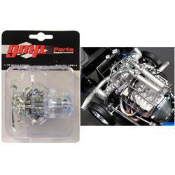 18914 Twin Turbo Boss 429 Drag Engine & Transmission Replica From 1969 Ford Mustang Gasser The Boss 1-18 Model Car