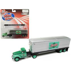 31178 1941-1946 Chevrolet Tractor Trailer Truck So-cal Freight 1-87 Ho Scale Model