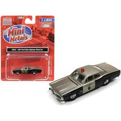 30534 1967 Ford State Highway Patrol Car 1-87 Ho Scale Model Car