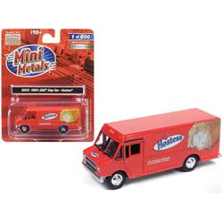 30542 1990 Gmc Delivery Step Van Hostess Red 1-87 Ho Scale Model