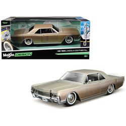 Maisto 32531gld 1966 Lincoln Continental Gold Classic Muscle 1-26 Diecast Model Car