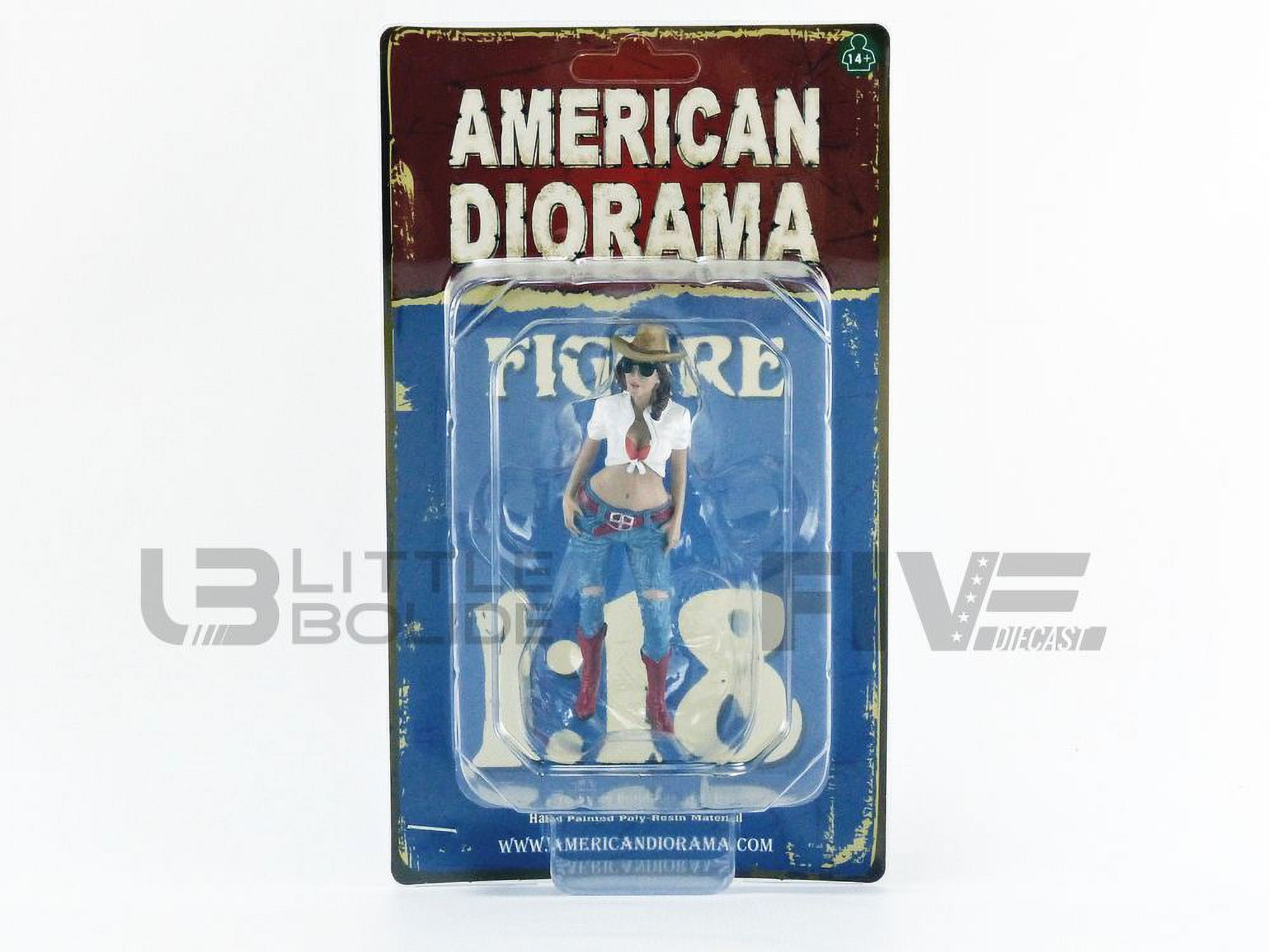 38201 The Western Style Figurine I For 1 By 18 Scale Models