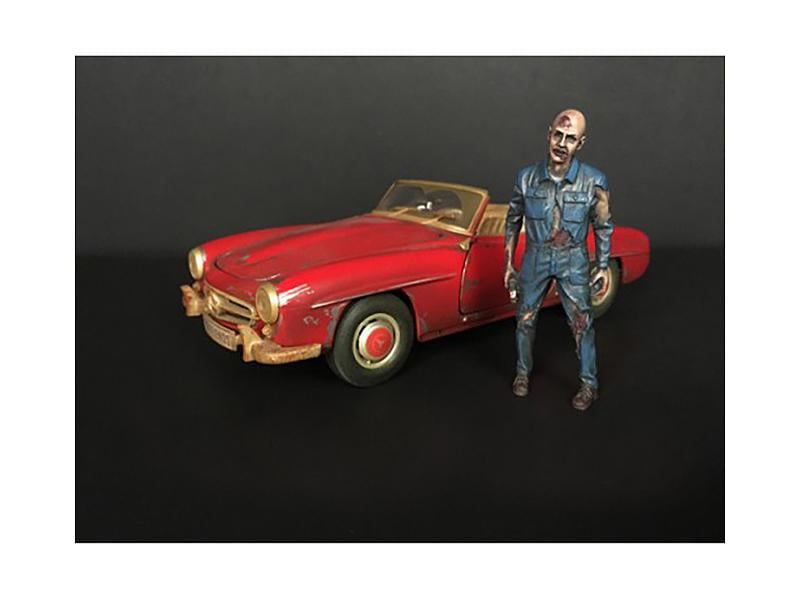 38297 Zombie Mechanic Figurine I For 1 By 24 Scale Models