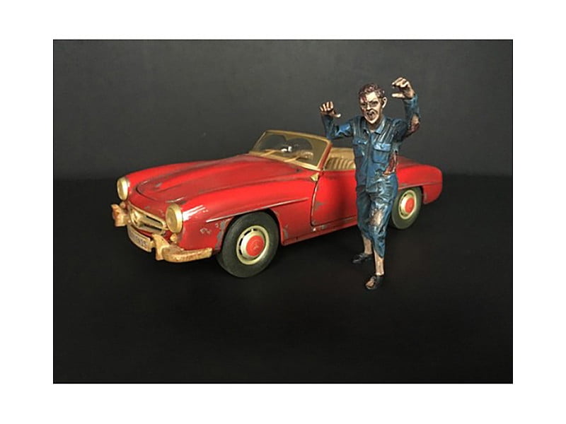 38298 Zombie Mechanic Figurine Ii For 1 By 24 Scale Models