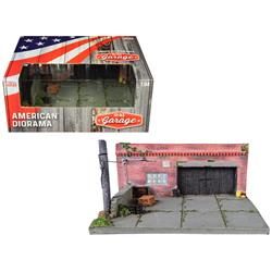 38430 My Old Garage Resin Diorama Toy For 1 By 16 4 Scale Models