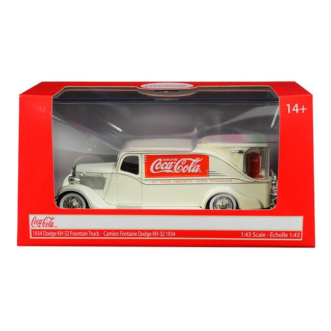 443934 1934 Dodge Kh-32 Streamline Fountain Truck Coca-cola Cream 1 By 43 Diecast Model Car