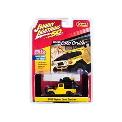 Jlcp7284 1980 Toyota Land Cruiser With Accessories 50th Anniversary Limited Edition Car, Yellow & Black - 3600 Piece