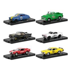 11228-61 61 In. Drivers Release Blister Packs With 1 By 16 4 Diecast Model Cars - Set Of 6