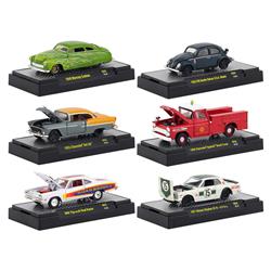 32500-55 55 In. Auto Shows Release Display Cases 1 By 16 4 Diecast Model Cars, White - 6 Piece