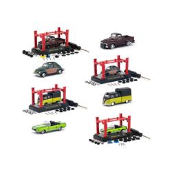37000-25 Model Kit Release 25.16 4 Diecast Model Cars Set, Maroon - 4 Piece