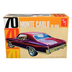 928m Skill 2 Model Kit 1970 Chevrolet Monte Carlo Ss 454 1 By 25 Scale Model