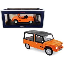 181515 1983 Citroen Mehari Matt Kirghiz Top 1 By 18 Diecast Model Car, Orange & Black