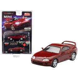 Mgt00046 Toyota Supra Lhd Renaissance Limited Edition 1 By 16 4 Diecast Model Car, Red - 3600 Piece