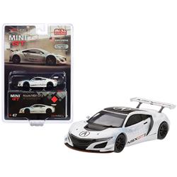 Mgt00047 2016 Acura Nsx Gt3 New York Auto Show Limited Edition Car, White - 3600 Piece