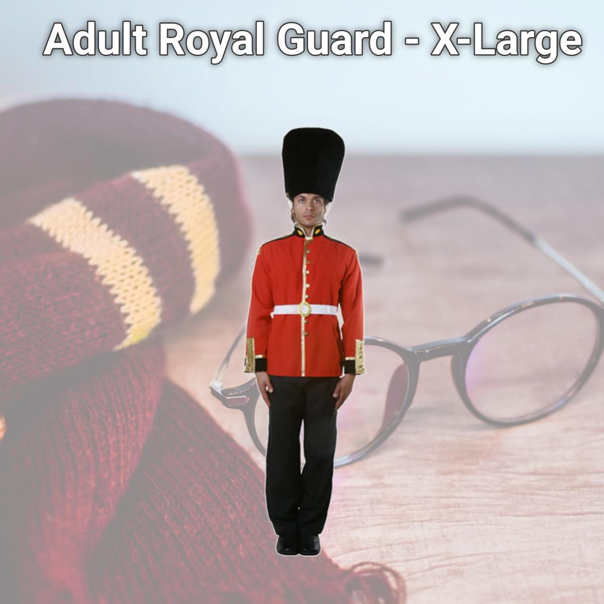 Picture of Dress Up America 346-XL Adult Royal Guard - X-Large