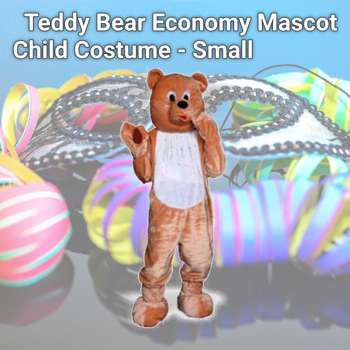 Picture of Dress Up America 359-L Teddy Bear Economy Mascot Child Costume - Small