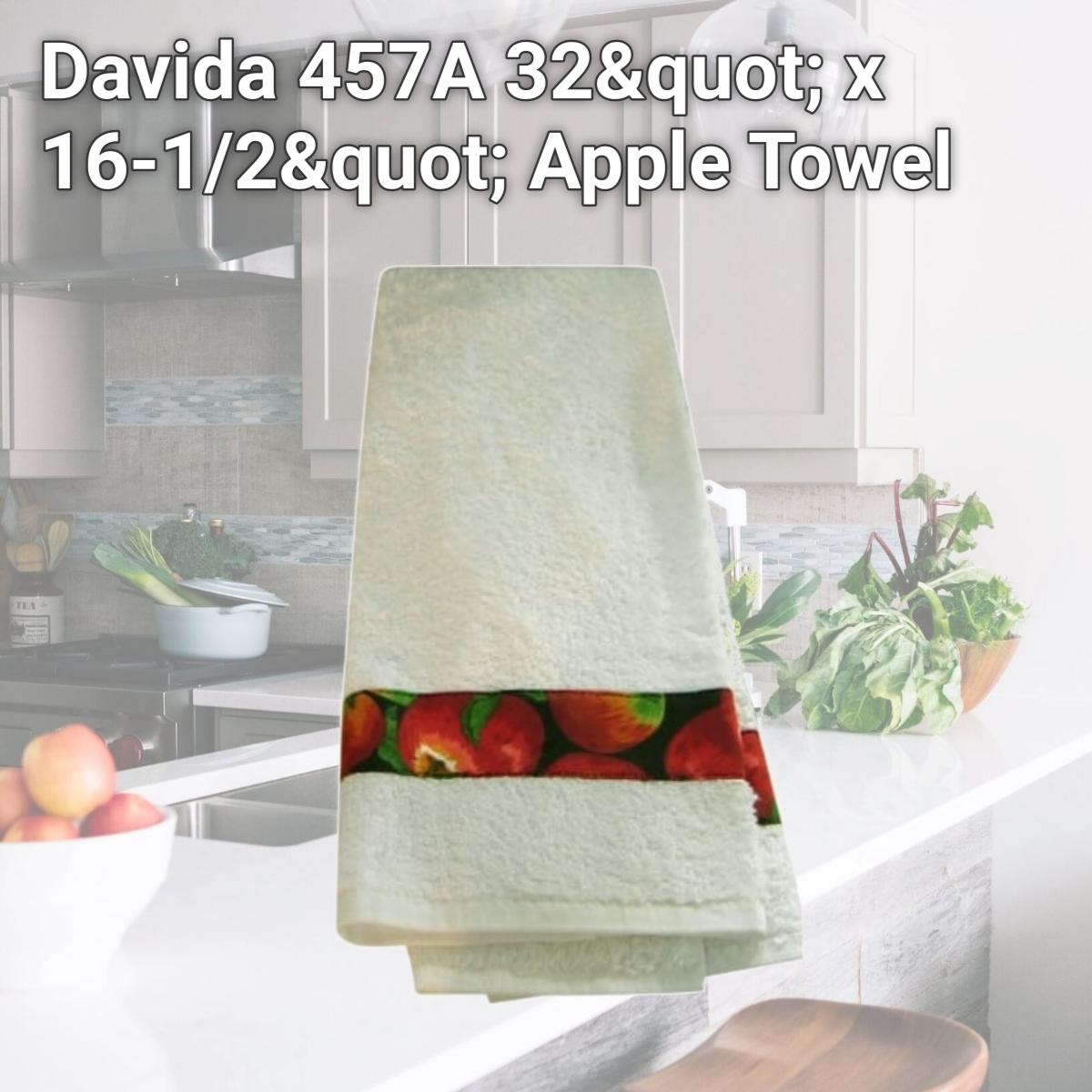 Picture of Davida 457A 32" x 16-1/2" Apple Towel