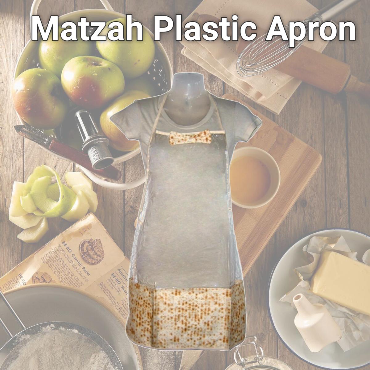 Picture of Davida Aprons 902MAT Matzah Plastic Apron