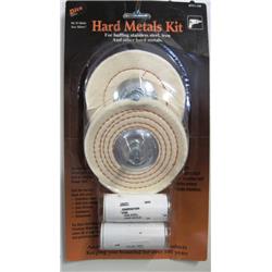 7500012 4 In. Mandrel Mounted Buffing Kit For Stainless & Steel