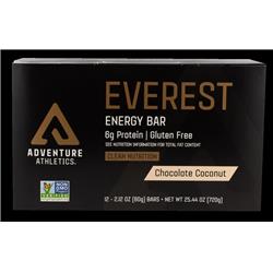 Eve03 Everest Energy Bar Box Chocolate Coconut
