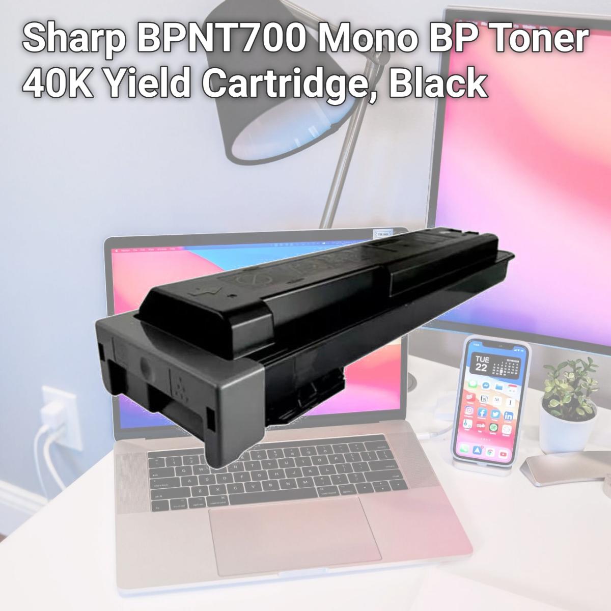 Picture of Sharp BPNT700 Mono BP Toner 40K Yield Cartridge, Black