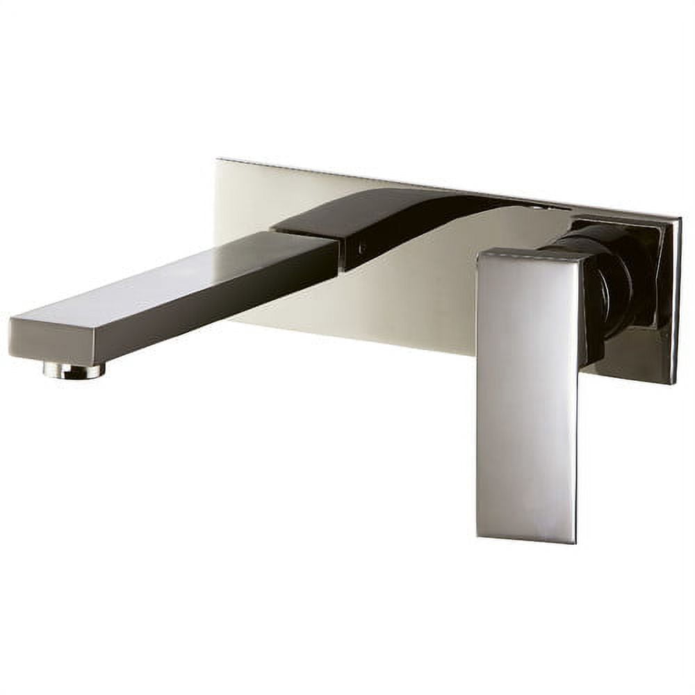 Ab75 1368bn Wall Mounted Single-lever Concealed Washbasin Mixer, Brushed Nickel