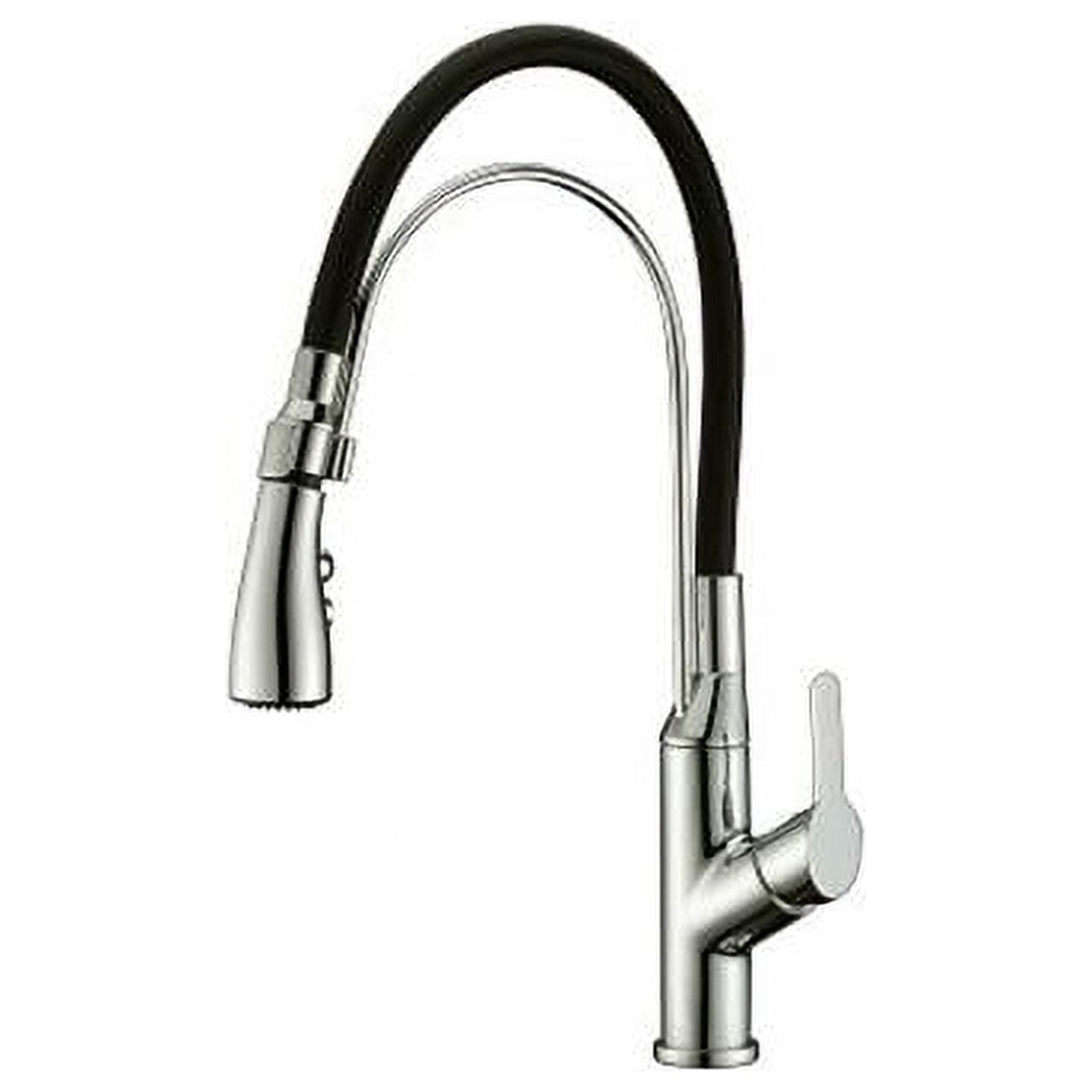 Ab50 3729bn Single-lever Pull-out Kitchen Faucet, Brushed Nickel