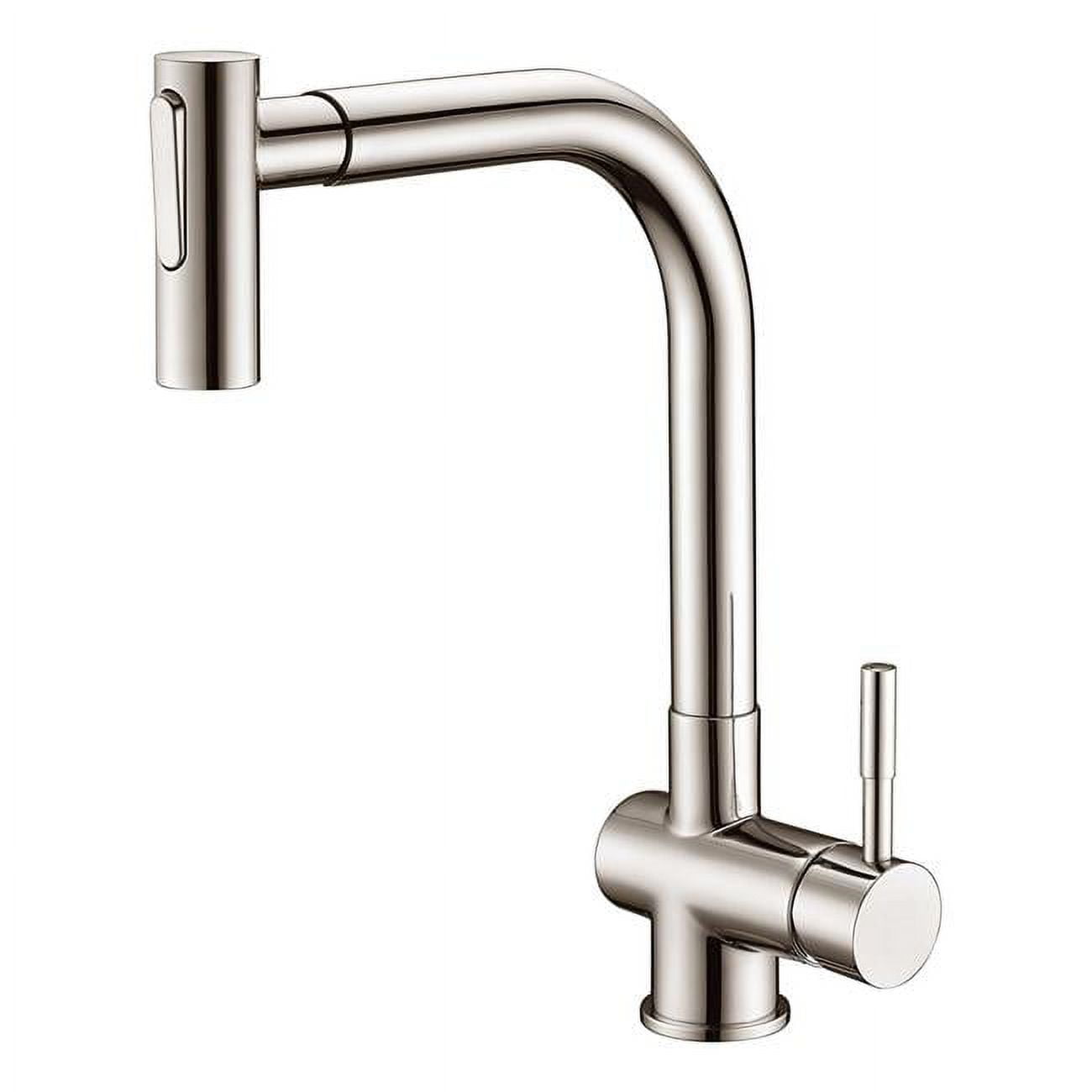 Ab27 1601bn Single-lever Lavatory Faucet, Brushed Nickel