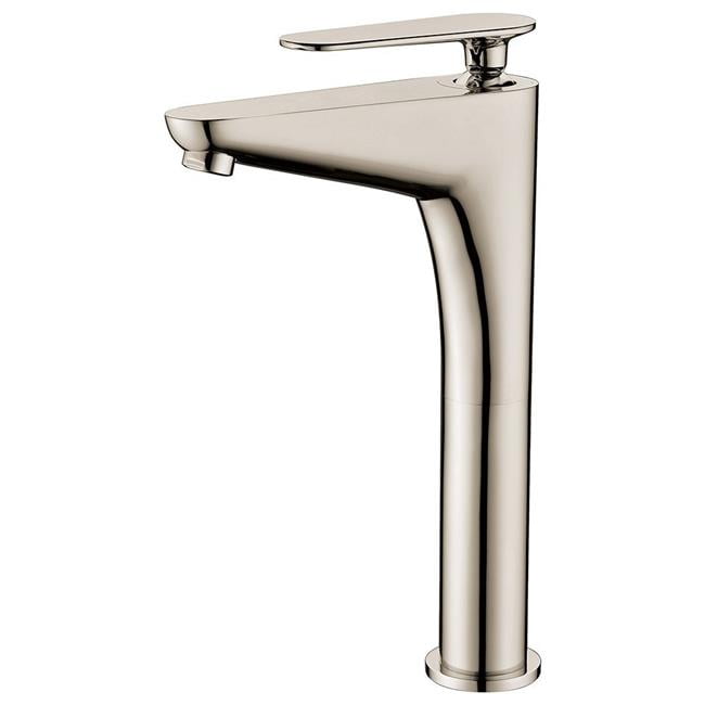 Ab27 1600bn Single-handle Lavatory Faucet With Pop-up Drain, Brushed Nickel
