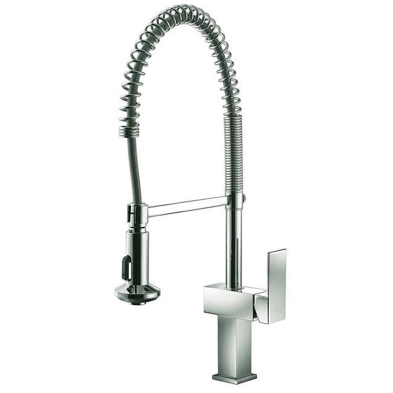 Ab53 3498bn Single-lever Pull-down Kitchen Faucet, Brushed Nickel