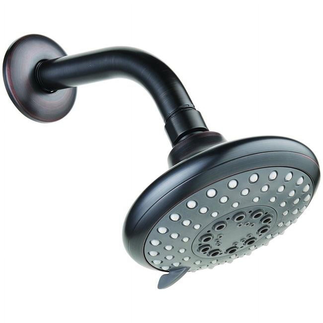Sh2770500dbr 5-jet Showerhead With Arm And Flange
