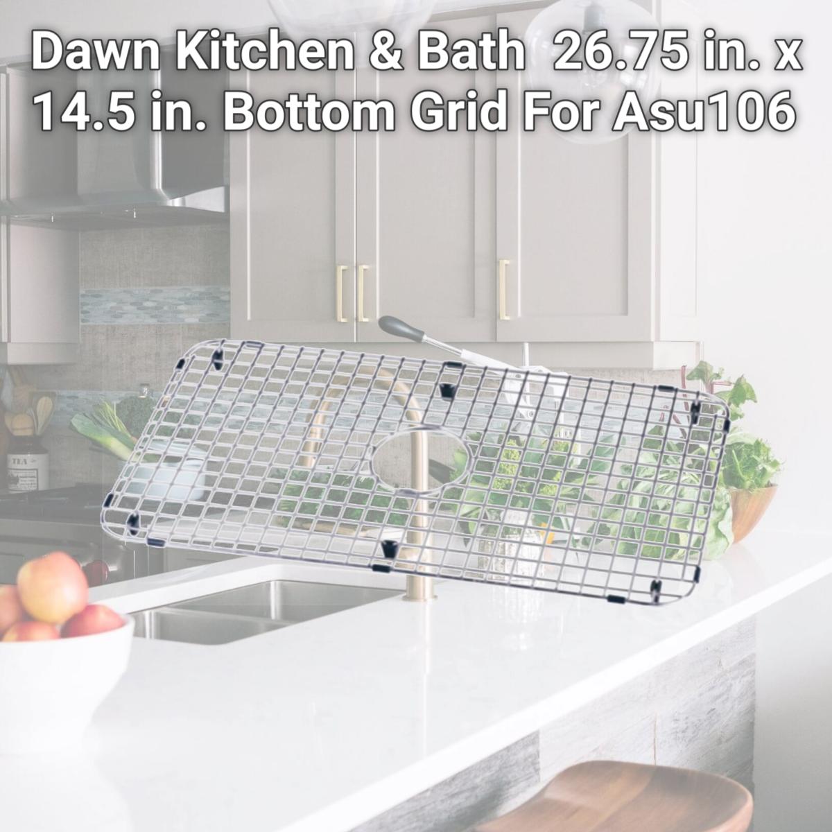 Picture of Dawn Kitchen & Bath G033 26.75 in. x 14.5 in. Bottom Grid For Asu106