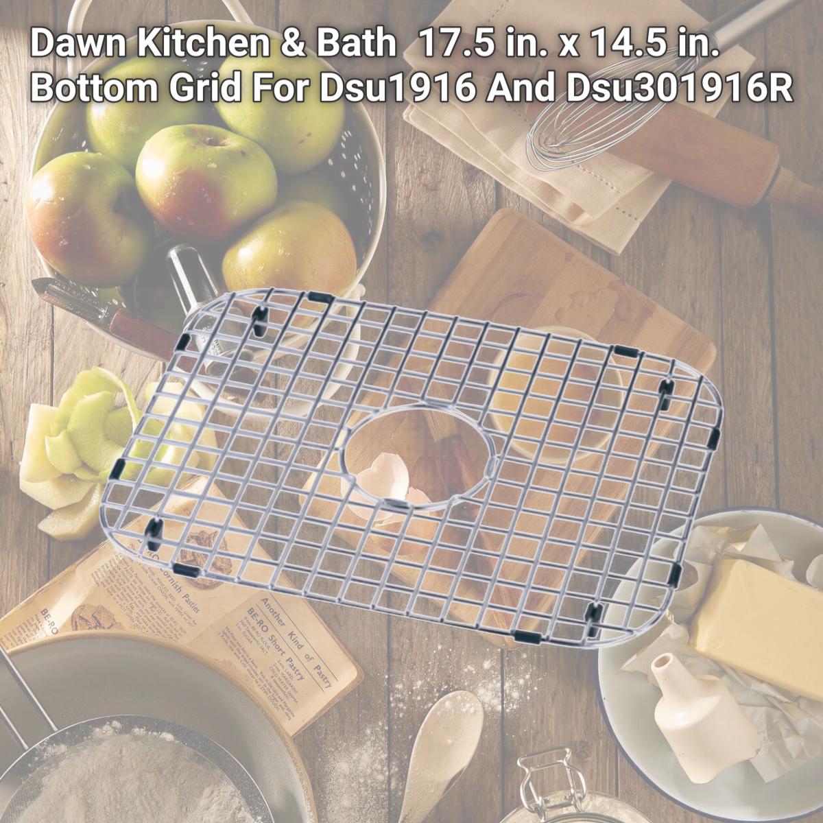 Picture of Dawn Kitchen & Bath G038 17.5 in. x 14.5 in. Bottom Grid For Dsu1916 And Dsu301916R