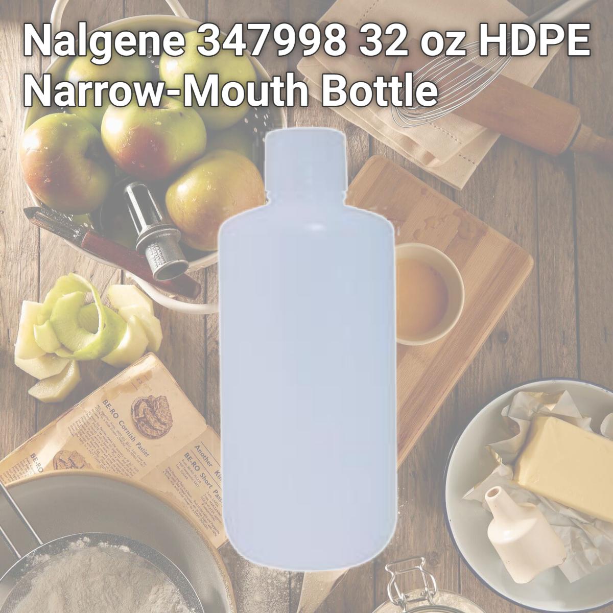 Picture of Nalgene 347998 32 oz HDPE Narrow-Mouth Bottle