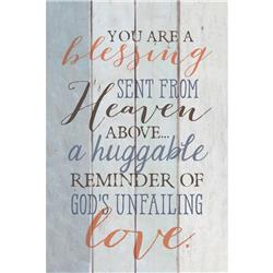 8725 You Are A Blessing New Horizons Wood Plaque With Easel