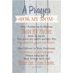 9999 Prayer For My Mom New Horizons Wood Plaque With Easel