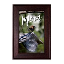 3523 8.5 X 12.5 In. Mom Wood Framed Easel With Glass
