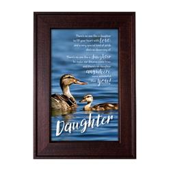 3524 8.5 X 12.5 In. Daughter Wood Framed Easel With Glass