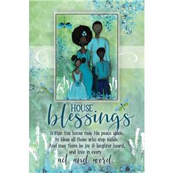 5971 6 X 9 In. House Blessings Whispers Of The Heartwood Plaque With Hanger & Easel