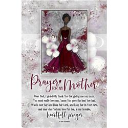 5973 6 X 9 In. Prayer For My Mother Whispers Of The Heartwood Plaque With Hanger & Easel