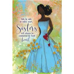 5974 6 X 9 In. Side By Side..sisters Whispers Of The Heartwood Plaque With Hanger & Easel