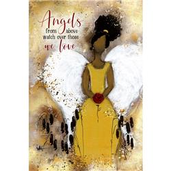 5976 6 X 9 In. Angels From Above Whispers Of The Heartwood Plaque With Hanger & Easel