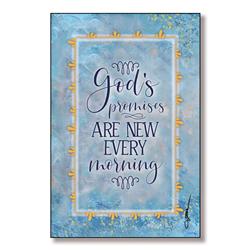 5877 6 X 9 In. Gods Promises Wood Plaque With Easel & Hanger