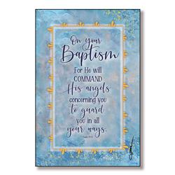 5892 6 X 9 In. On Your Baptism Wood Plaque With Easel & Hanger