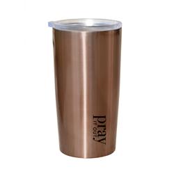Dx4051 20 Oz Pray It Out Insulated Stainless-steel Travel Mug